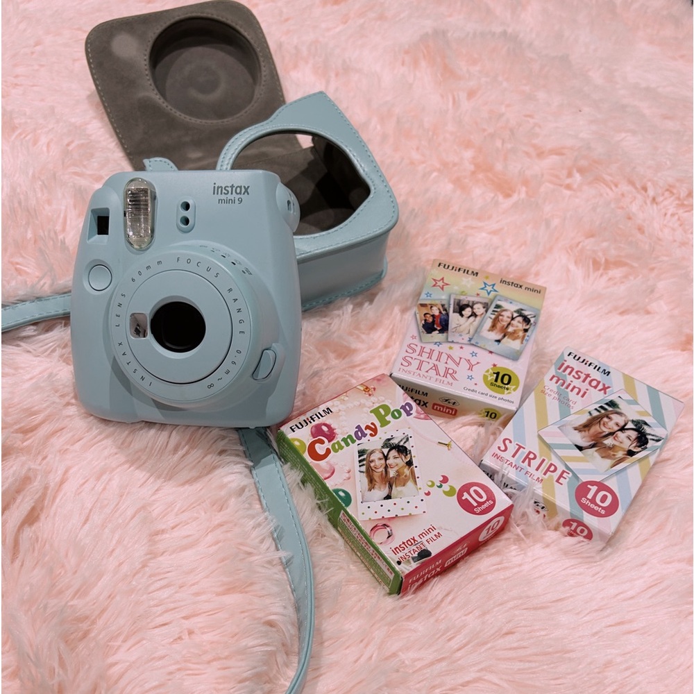 camera with film and case included